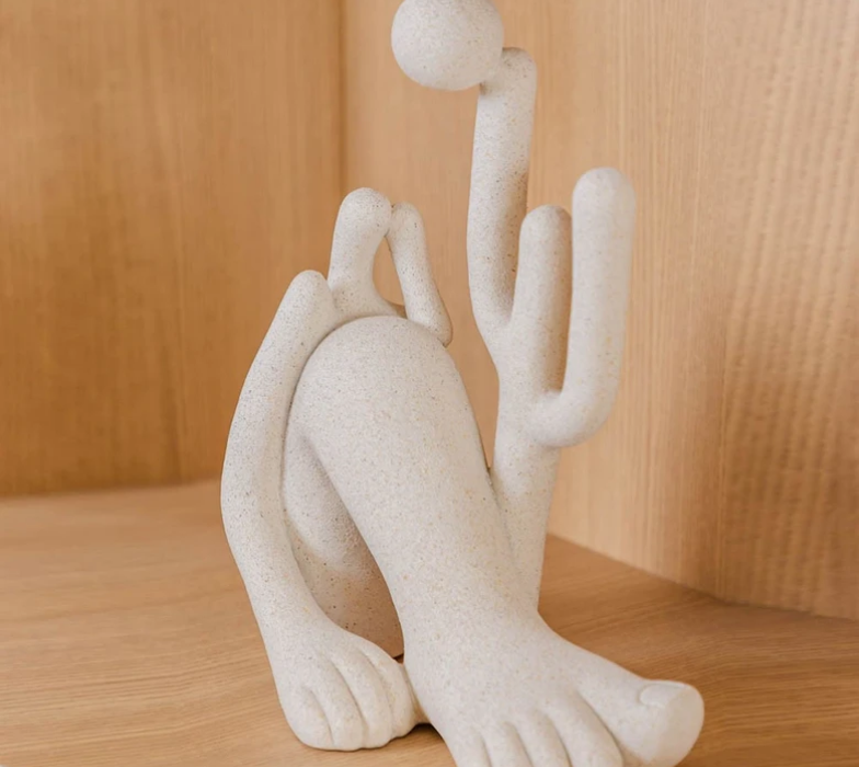 Escultura minimalista do Abaporu