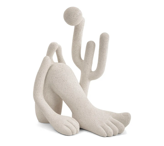 Escultura minimalista do Abaporu